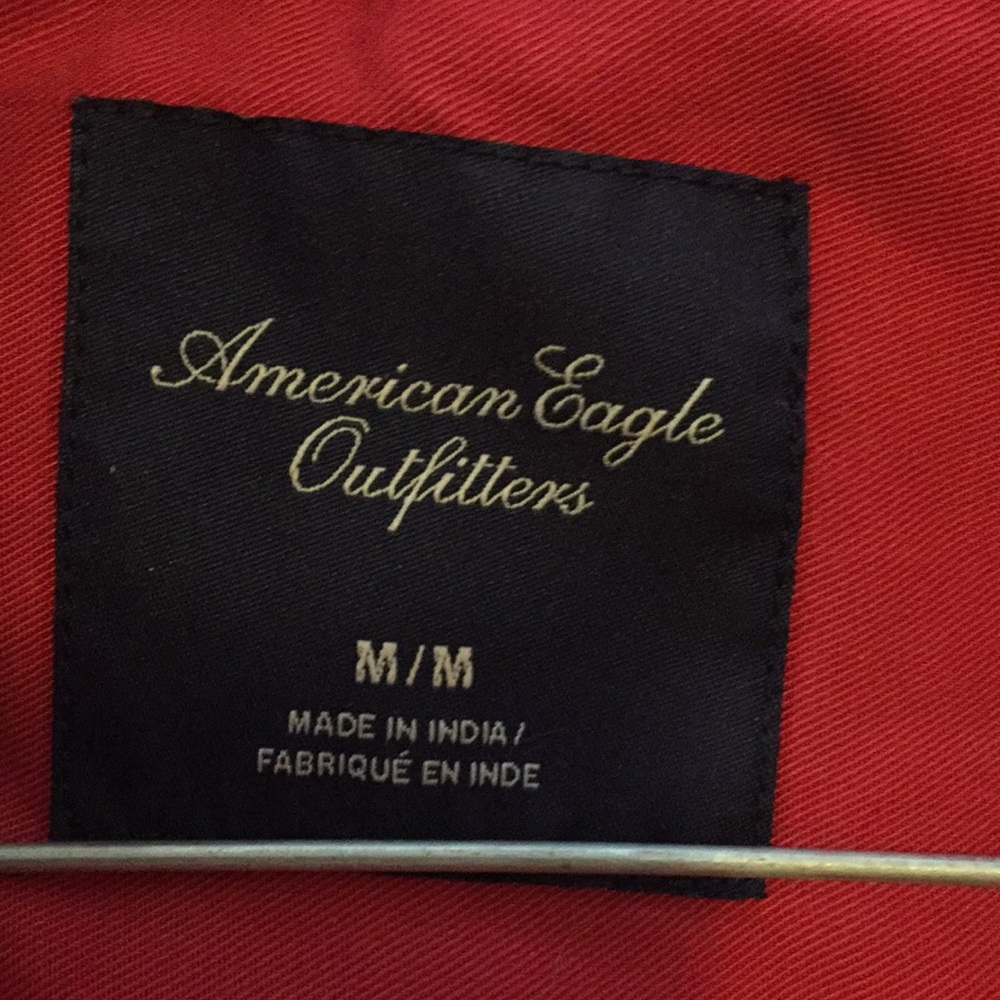 AE red button up - Picture 2 of 2